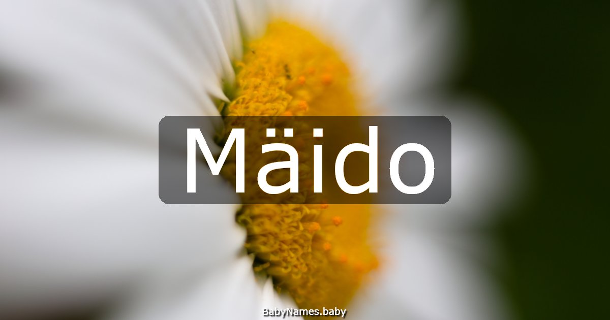 Mäido