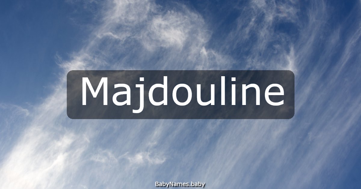 Majdouline