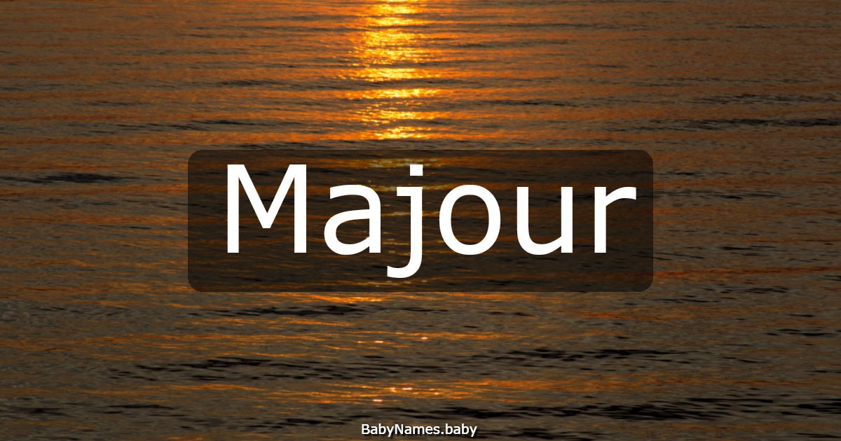 Majour