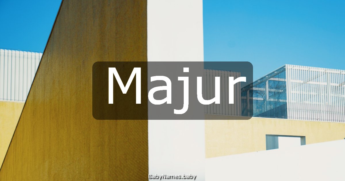 Majur