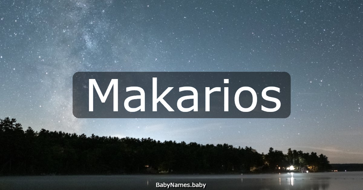 Makarios