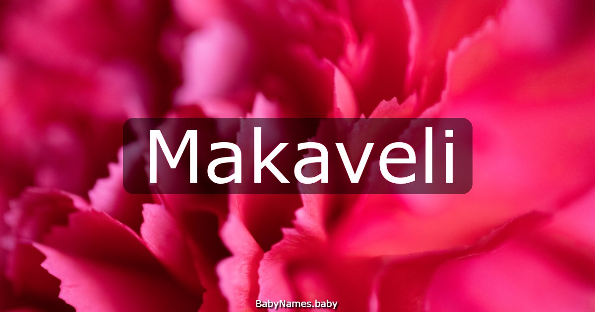 Makaveli