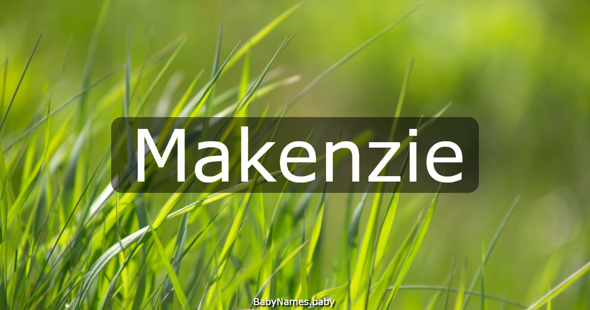 Makenzie
