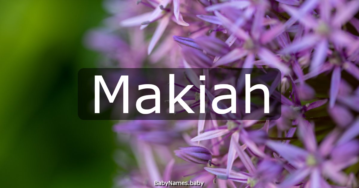 Makiah