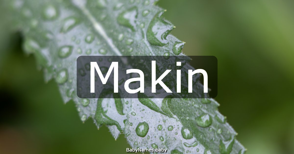 Makin