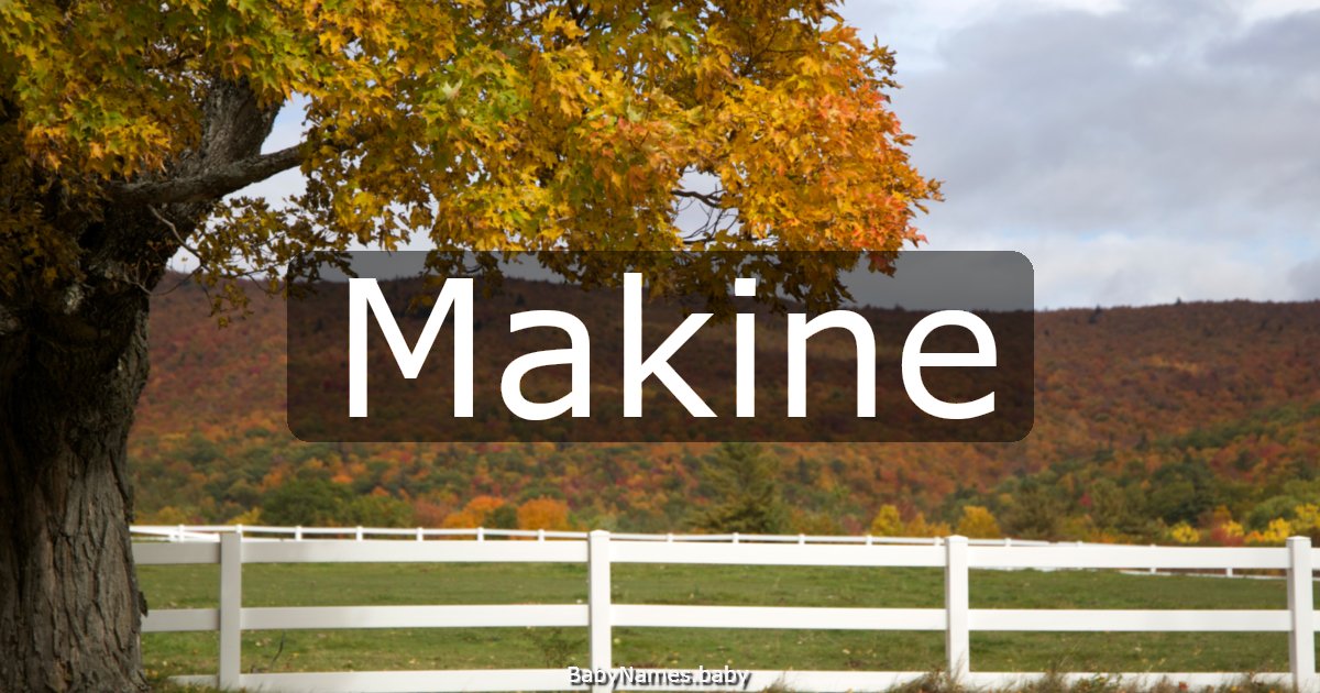 Makine