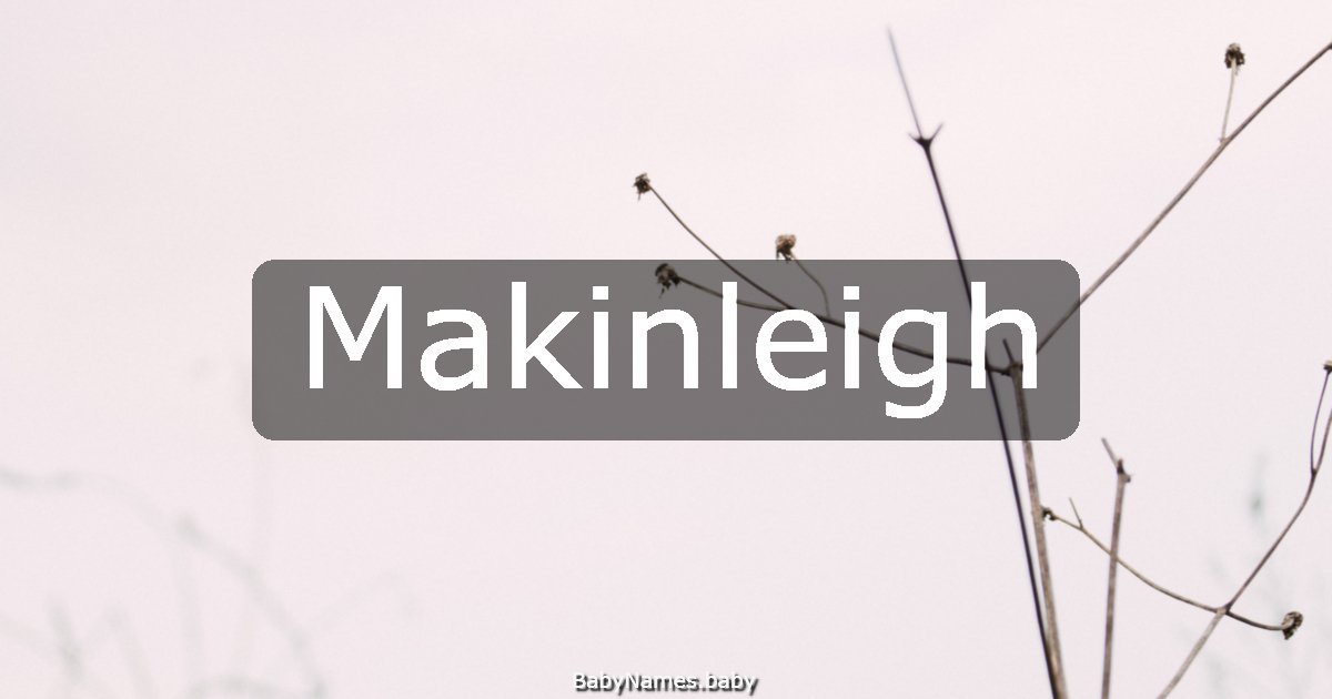 Makinleigh