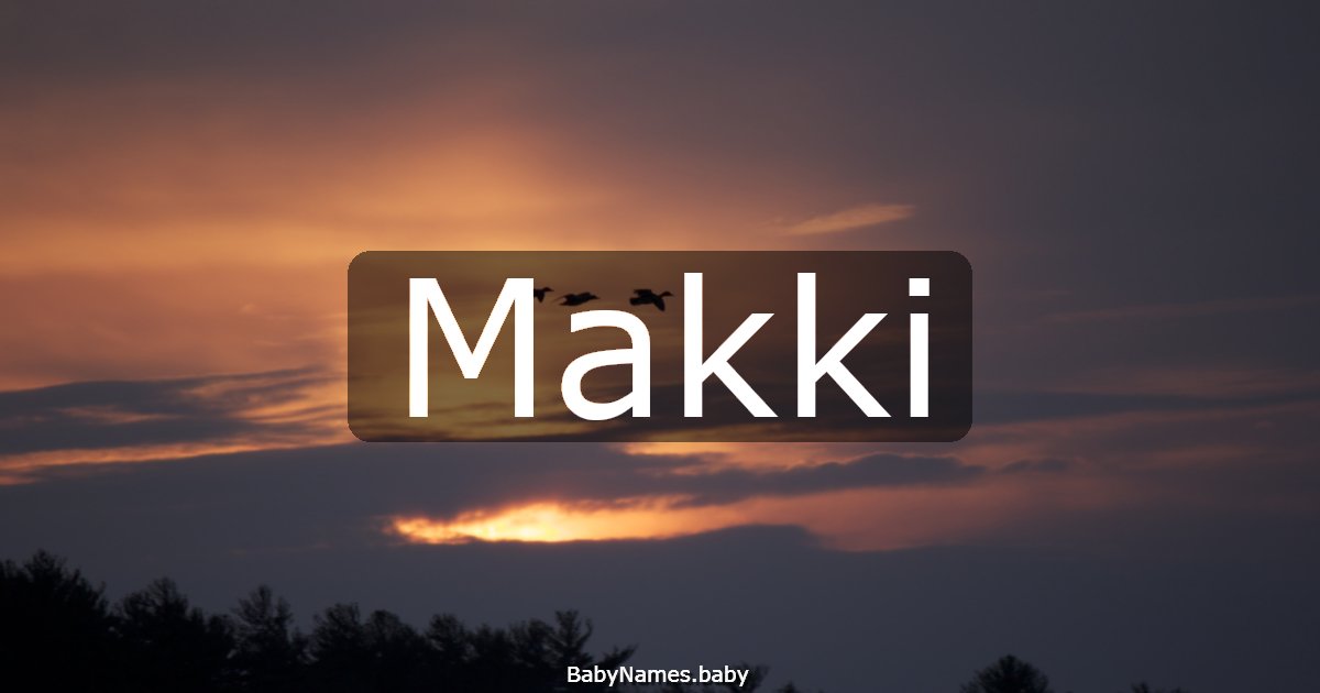 Makki