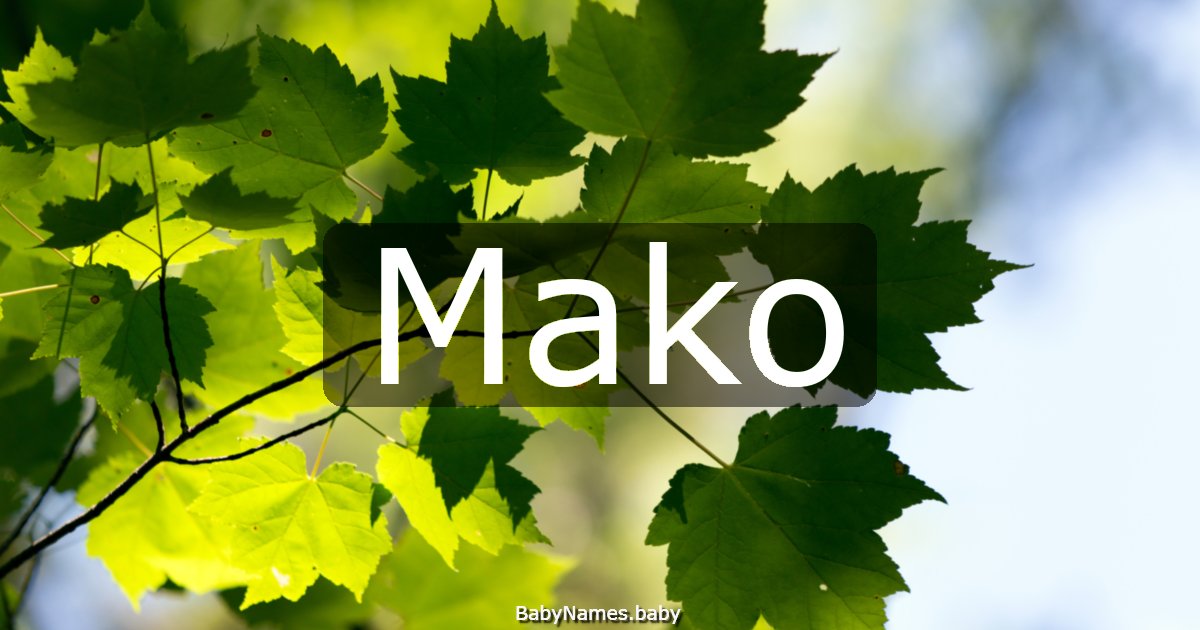 Mako