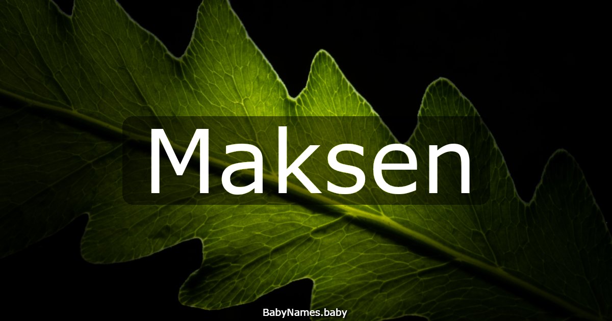 Maksen