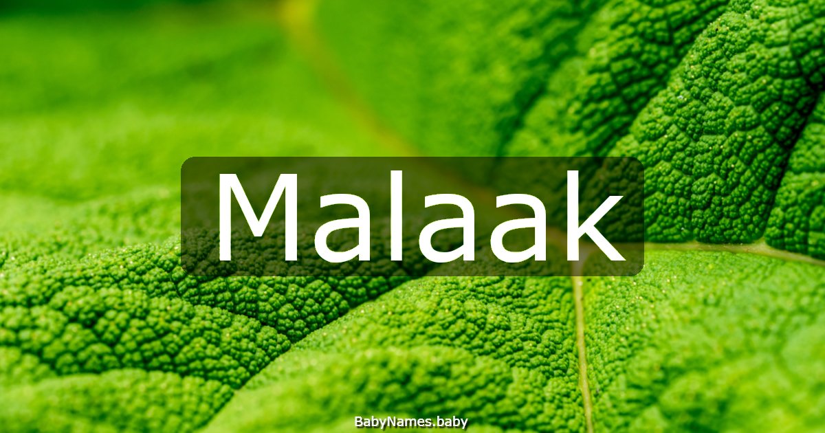Malaak