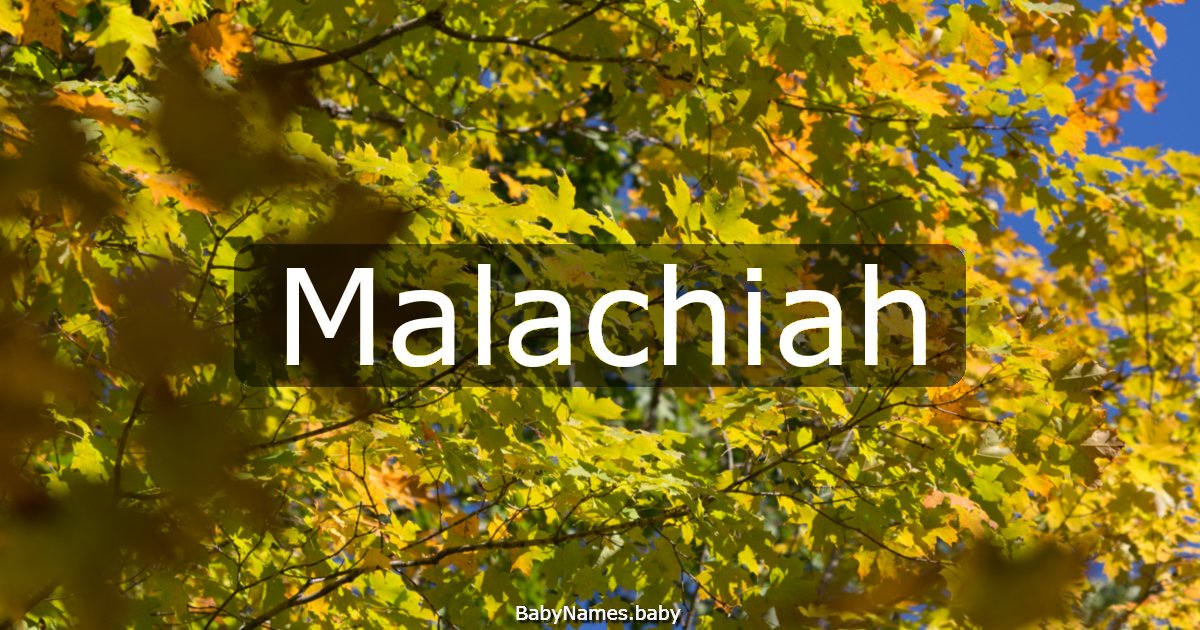 Malachiah
