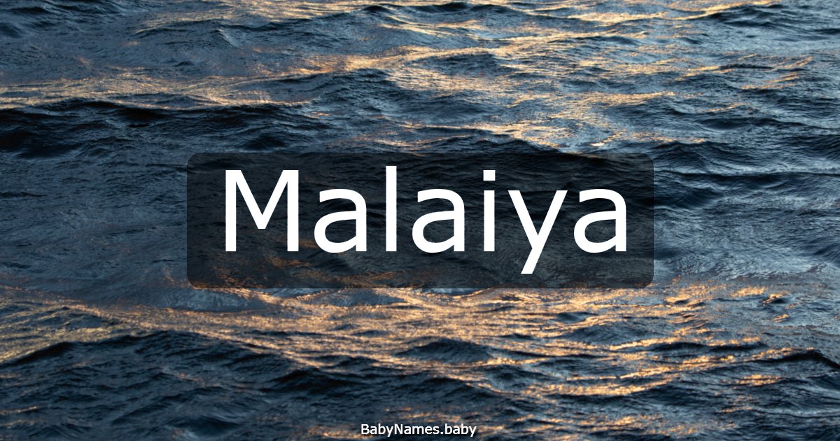 Malaiya