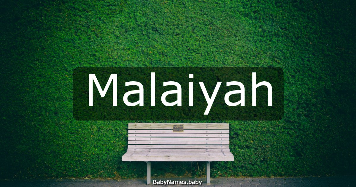 Malaiyah