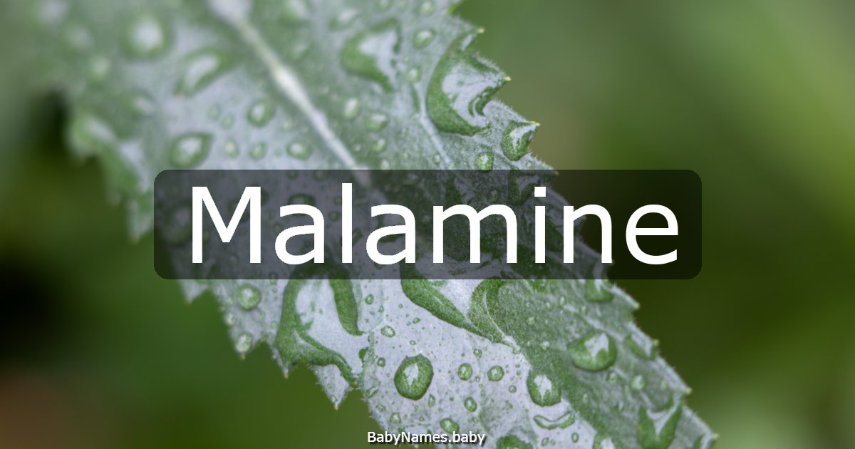 Malamine