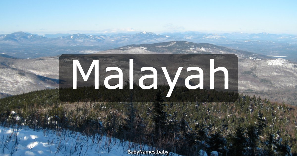 Malayah