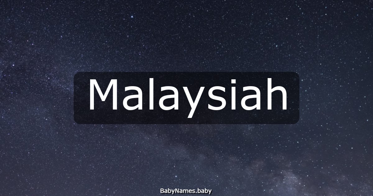 Malaysiah