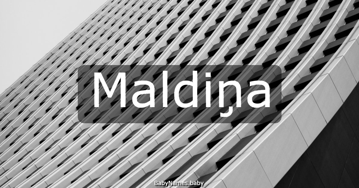 Maldiņa