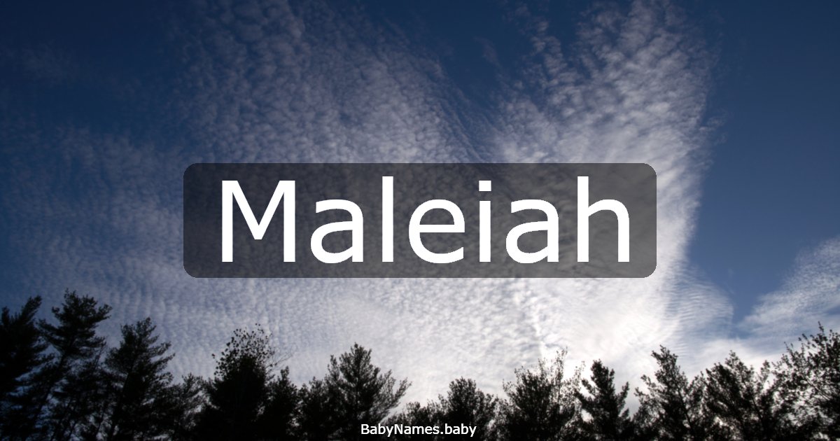 Maleiah