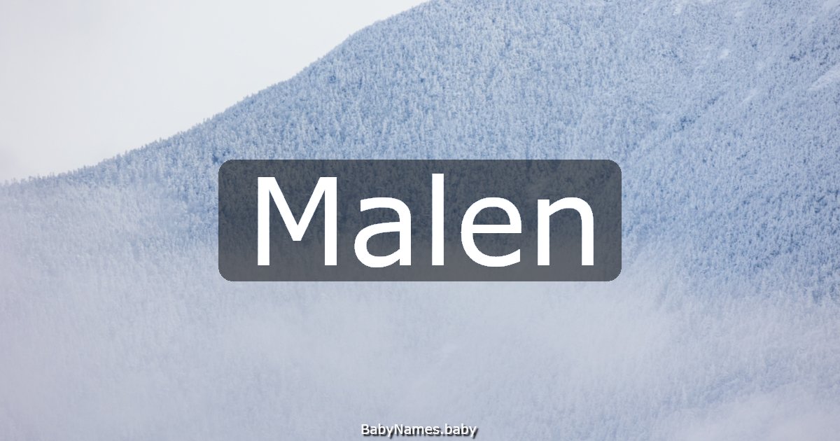 Malen