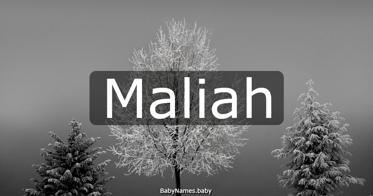 Maliah