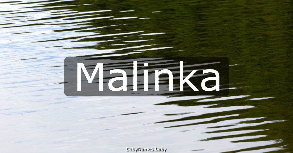 Malinka