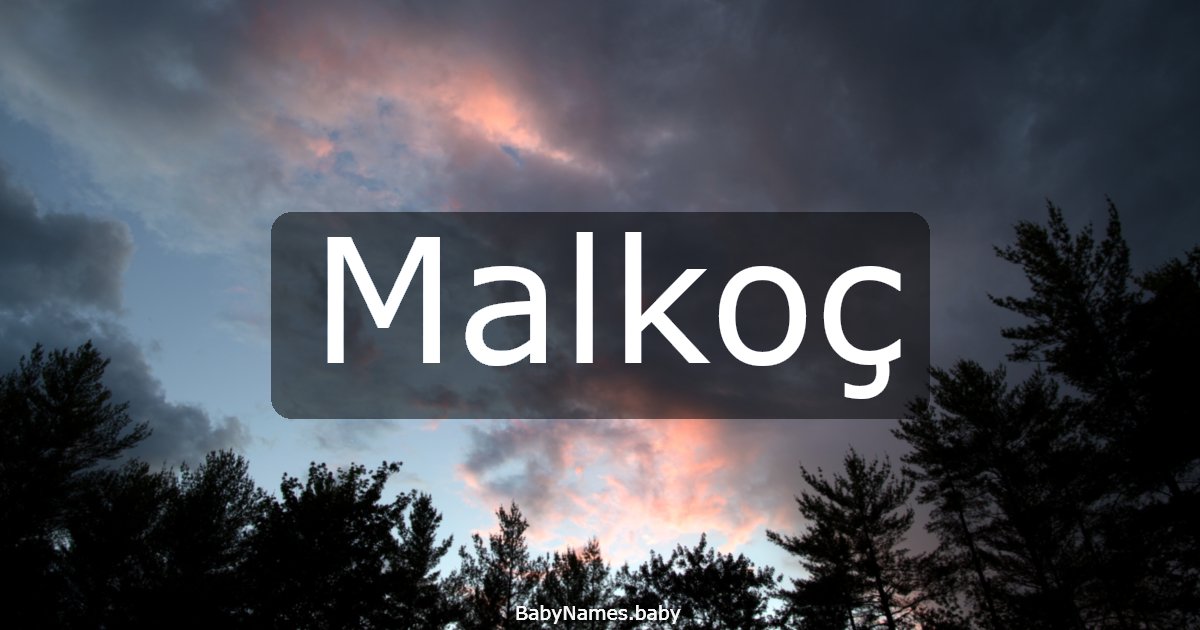 Malkoç