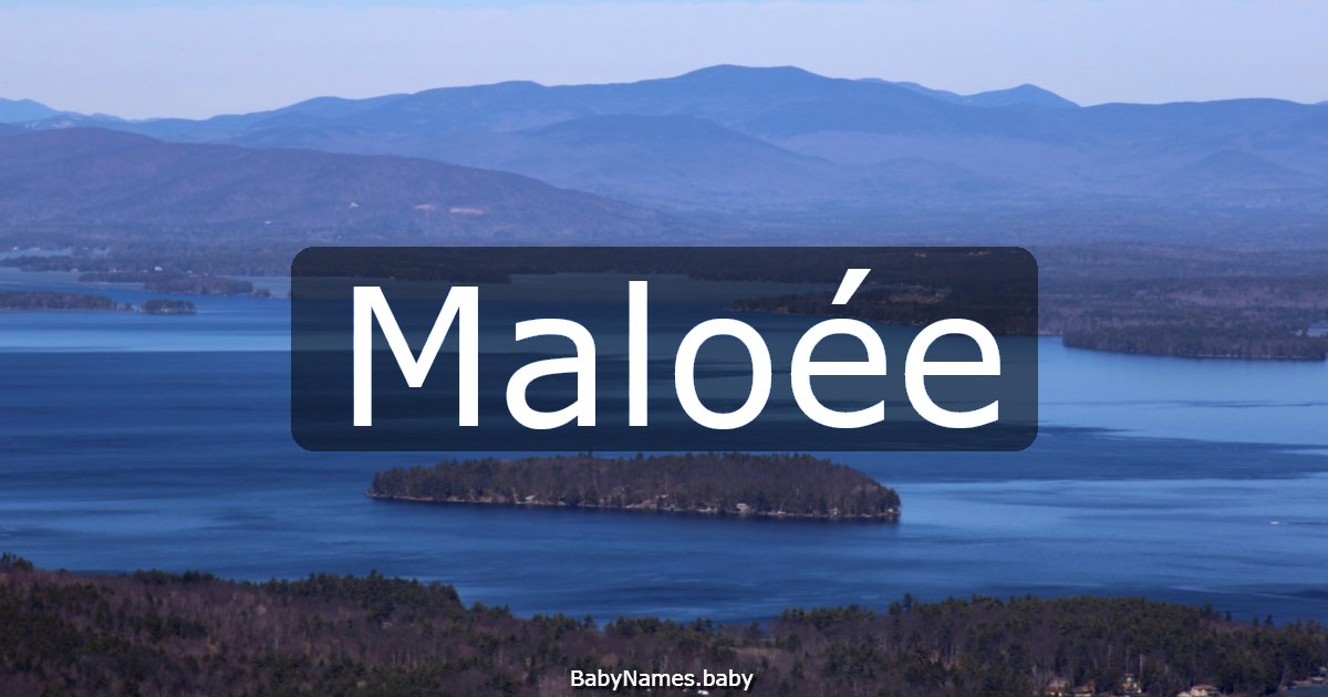 Maloée