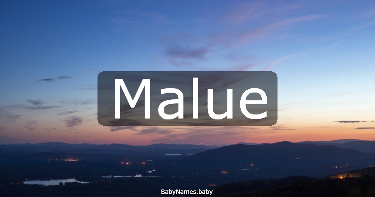 Malue