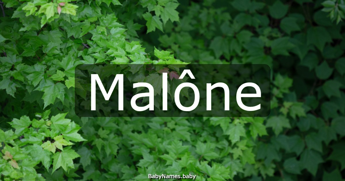 Malône