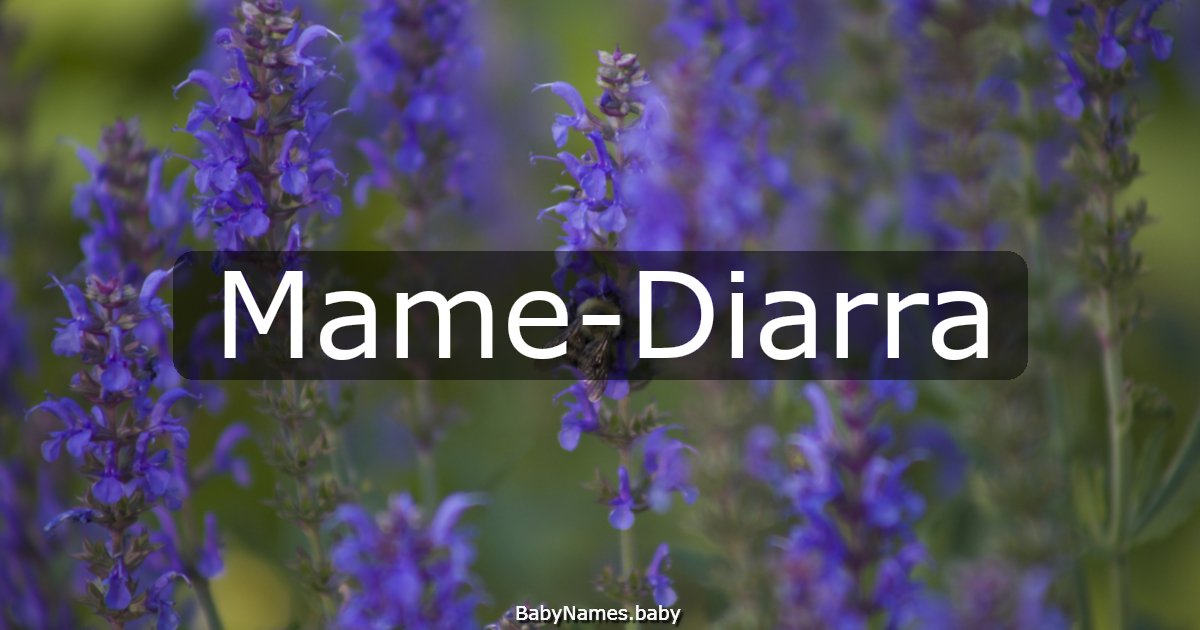 Mame-Diarra