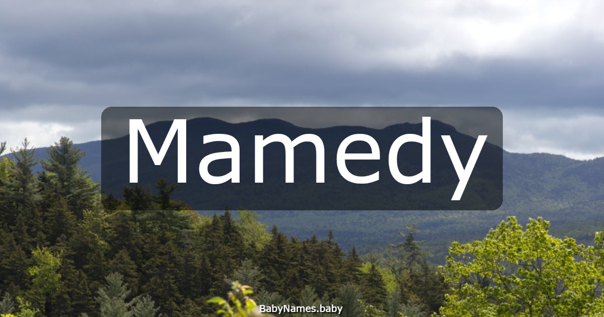 Mamedy