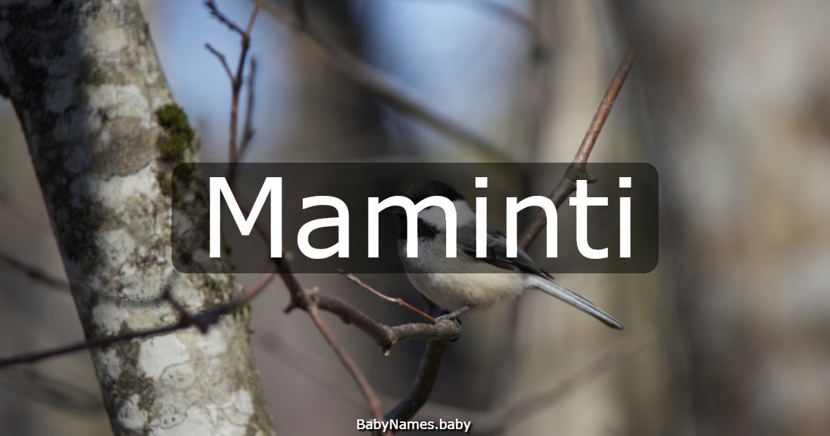Maminti