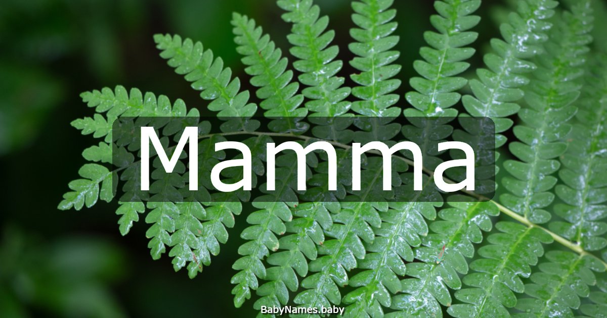 Mamma