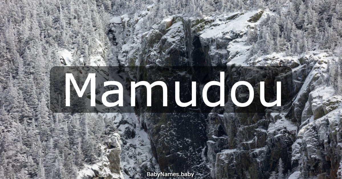 Mamudou