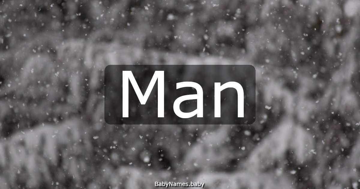 Man
