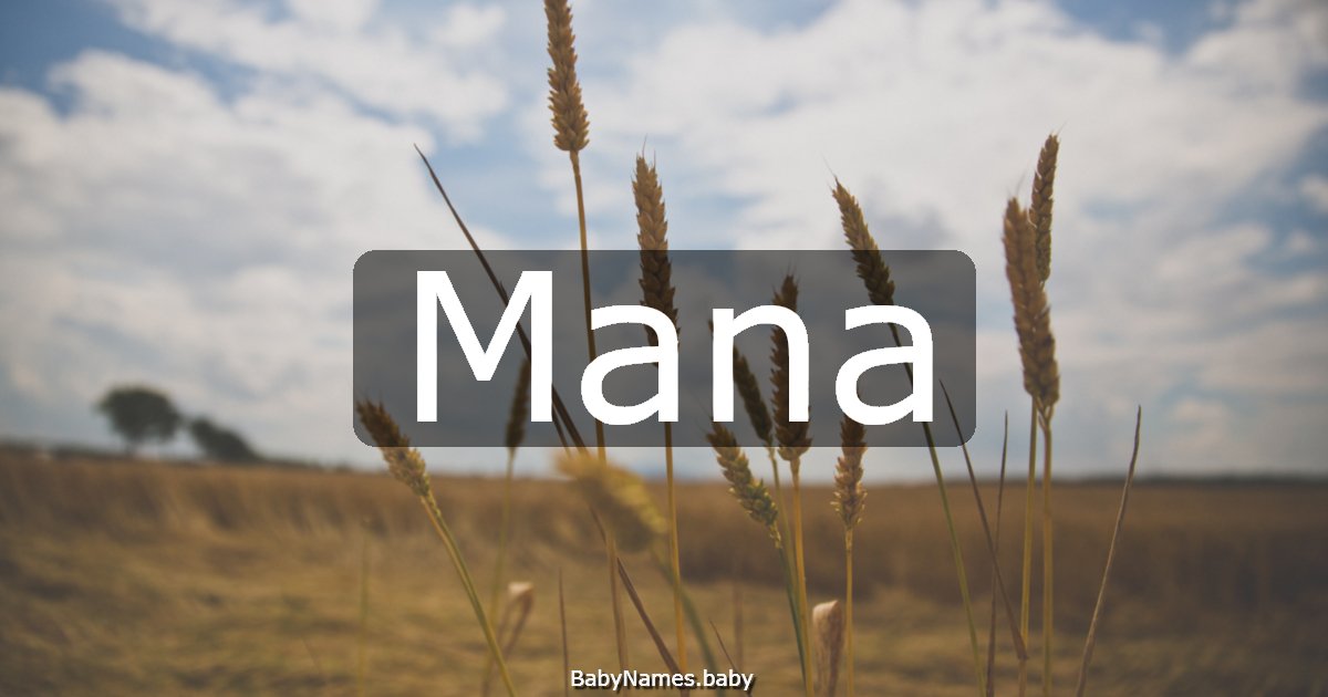 Mana