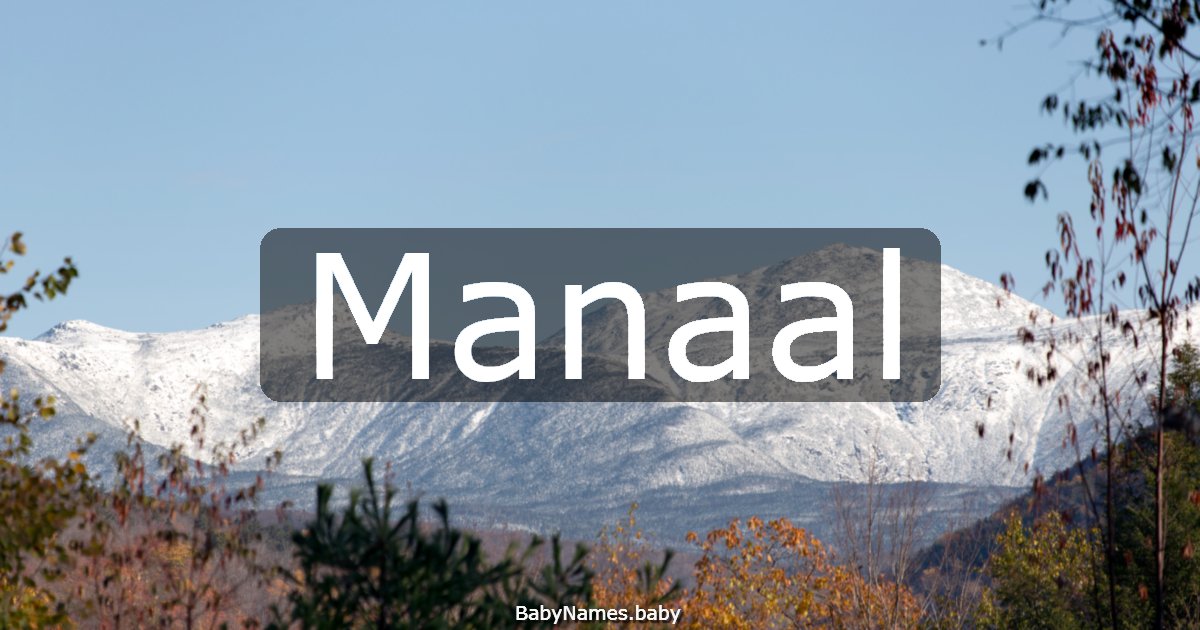 Manaal