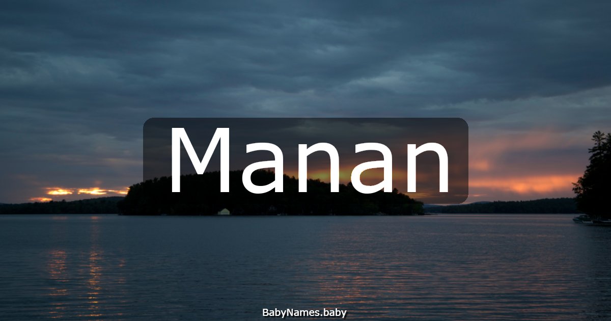 Manan