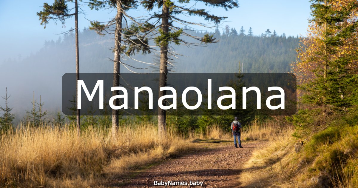 Manaolana