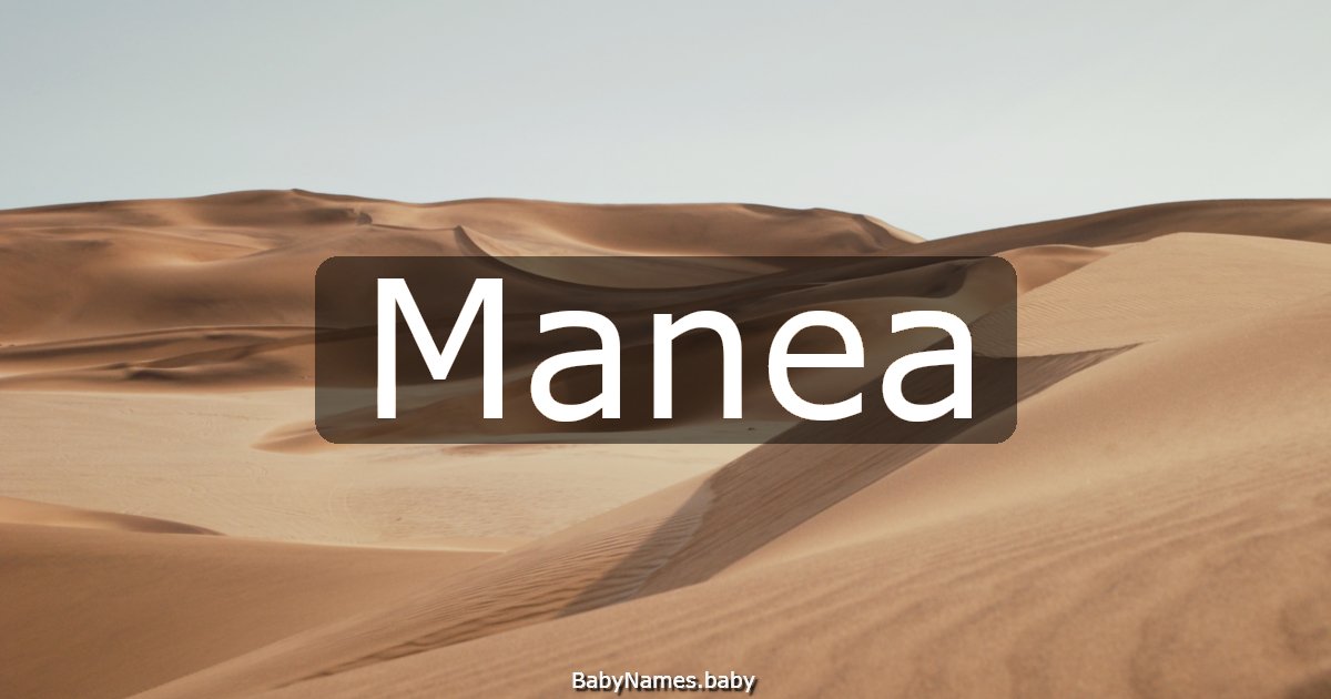 Manea