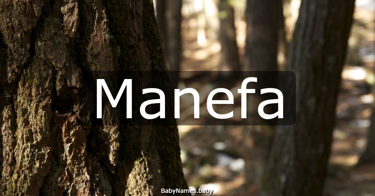 Manefa