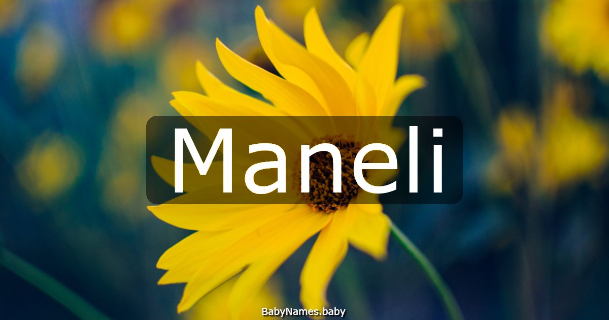 Maneli