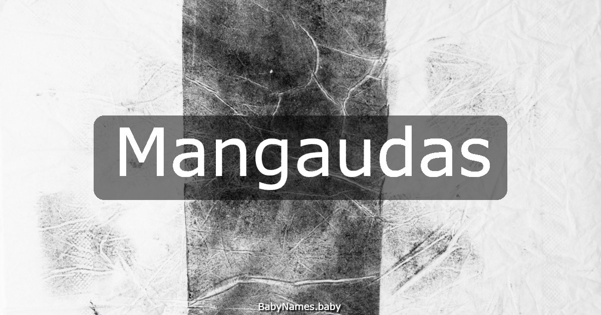 Mangaudas