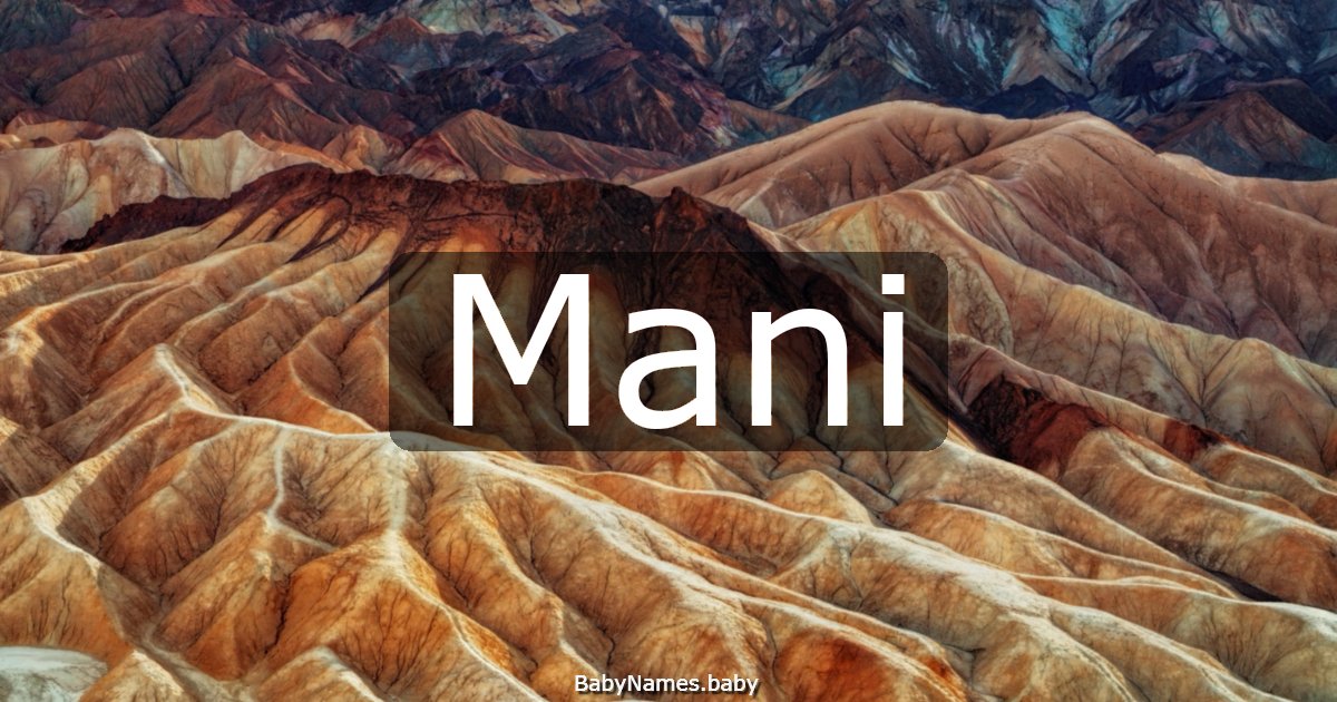 Mani
