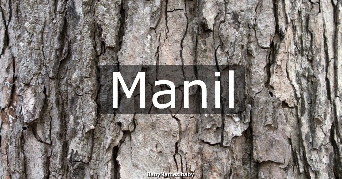 Manil