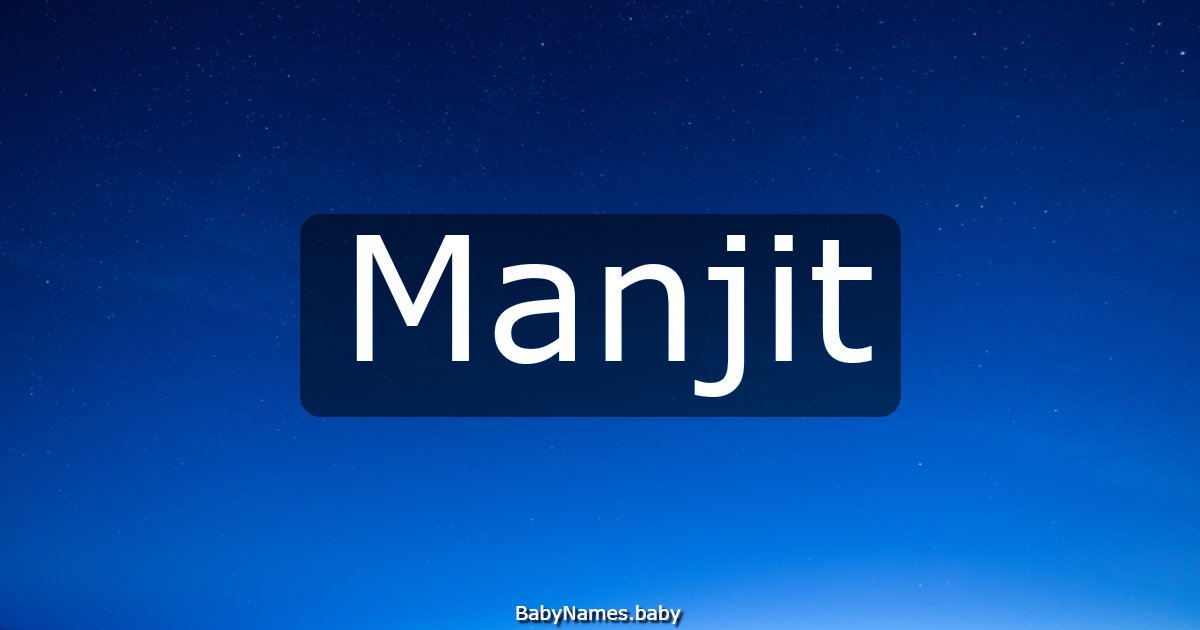Manjit