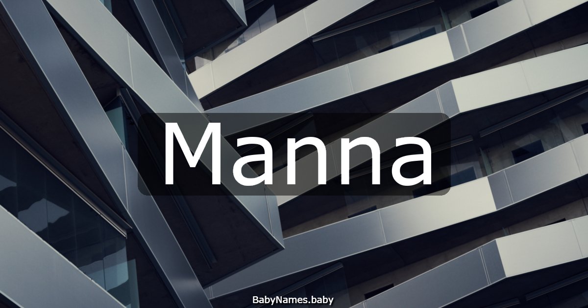 Manna