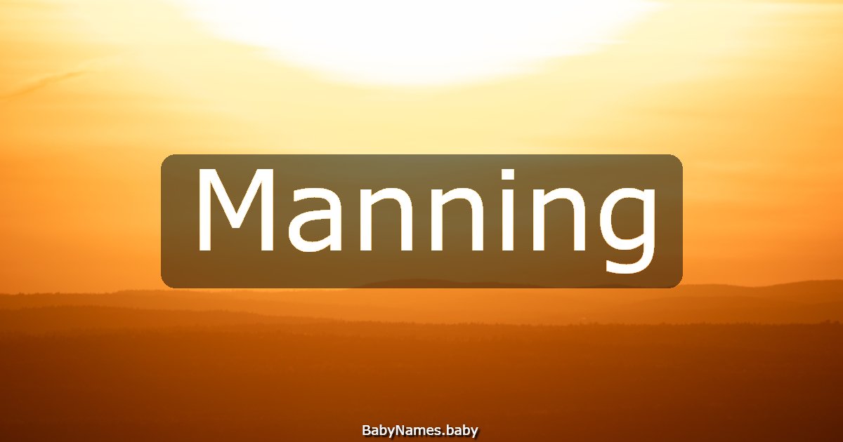 Manning
