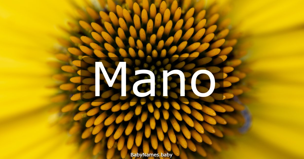 Mano